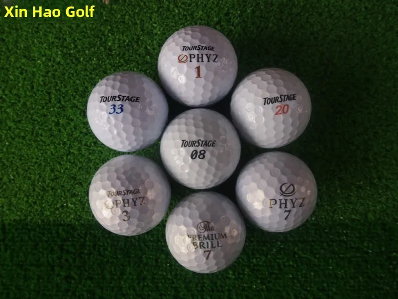 bolas-de-golfe-tourstage-3-camadas-grau-competicao-9-usadas-40-pecas-frete-gratis-alta-dureza-profissional-esporte-fitness