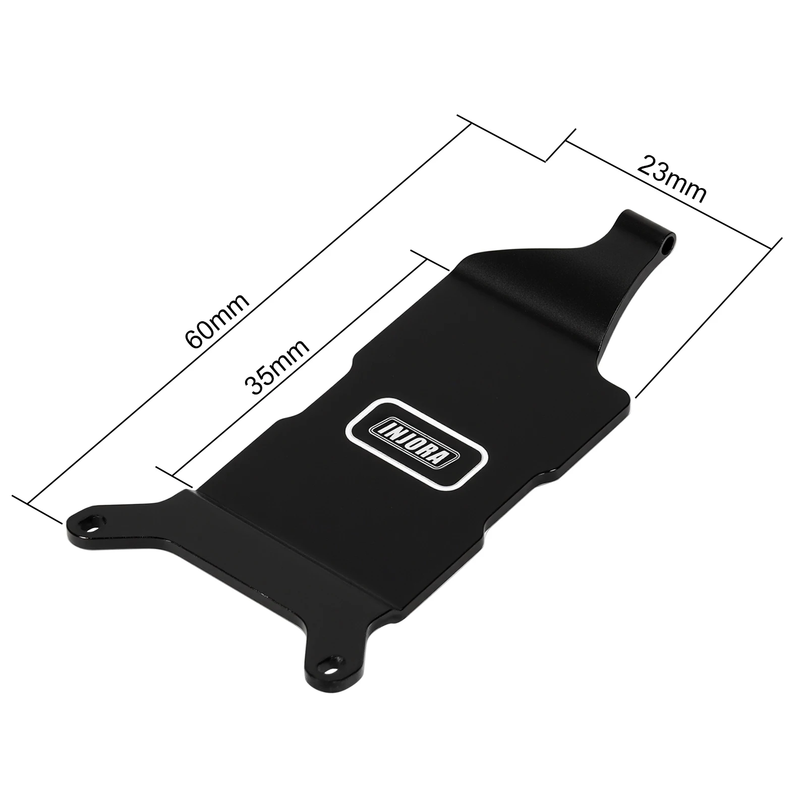 INJORA Aluminum Brushless ESC Mount with Battery Holder for 1/24 Buggy Losi Micro-B