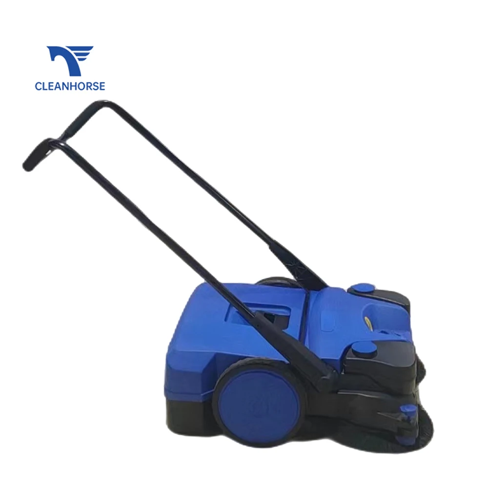 Manual Push Road Leaf Sweeper, Walk Behind, Estacionamento, Piso, recém-chegados, Trending Products, 2023