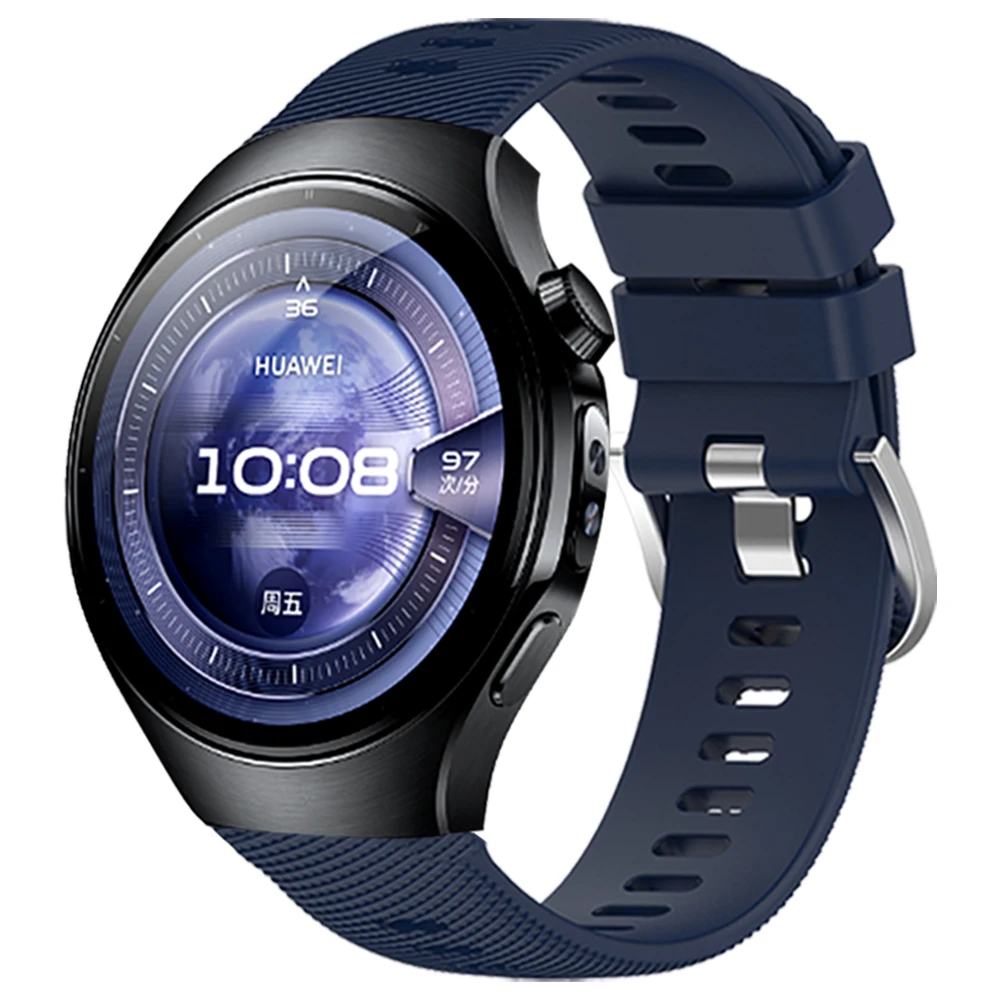 Silicone Bracelet for HUAWEI WATCH 5 4 GT 5 4 Pro 46mm GT5 GT4 42mm Wrist Band HONOR Magic Watch4 GS 3 Pro 20mm 22mm Watch Strap