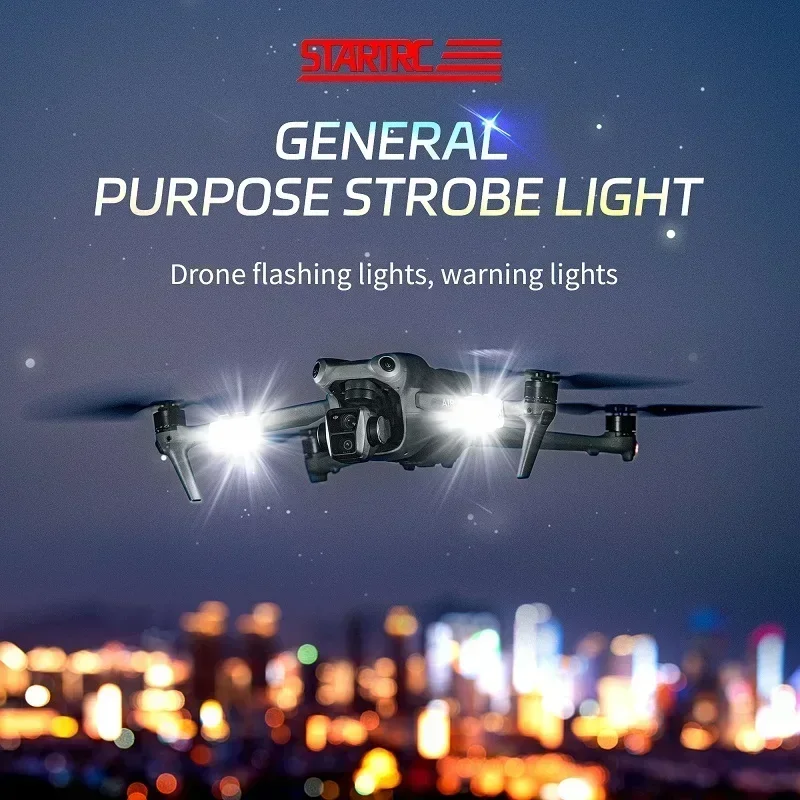 

Drone Strobe Light For DJI Mini 4 Pro Night Flight Anti-collision Light Modes Blinking LED Flash For DJI Mini 4 Pro Accessories