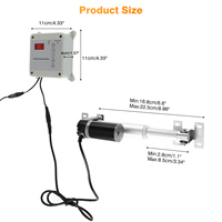 Automatic Chicken Coop Doors Side Opening Kit Remote Control Timer And Light Sensor Chicken Coop Door Opener Farm Pets