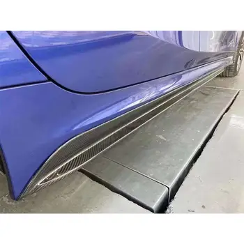 適用於BMW3系列G20 G28的碳纖維側裙側保險桿擾流板側裙杯翼裙邊側板汽車配件 10 最佳銷售 BMWG20側裙 - №3