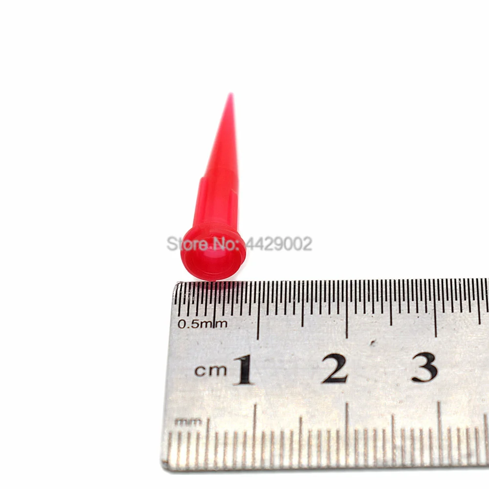 6000 Stück 25G konische Dosier-Nadeln, 30mm konische stumpfe Spitzen, Werkzeuge für den Dosierer von Lötpasten – Detail 4