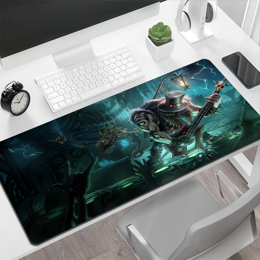 Imagem -05 - Grande League of Legends Yorick Gaming Mouse Pad Tapete de Mouse pc Gamer Grande Mousepad Tapete Xxl Tapete de Teclado