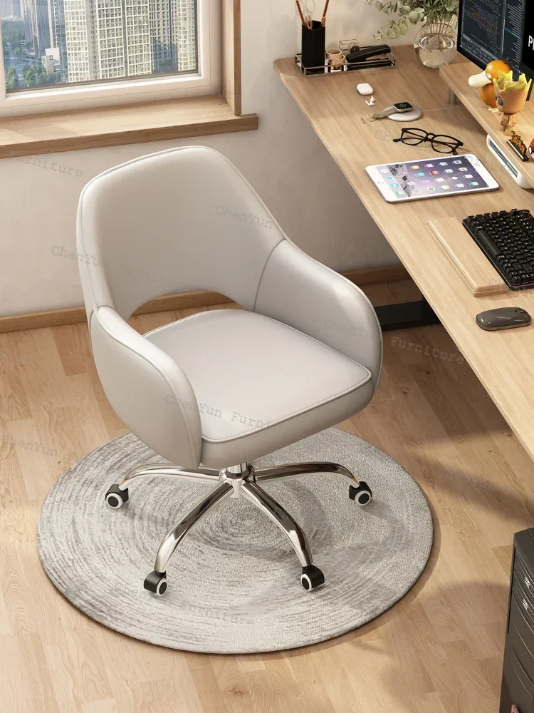 Simplicity Comfort Office Chair Rocking Swivel Home Vanity Gaming Chair Living Room Work Sillas De Oficina Office Furniture