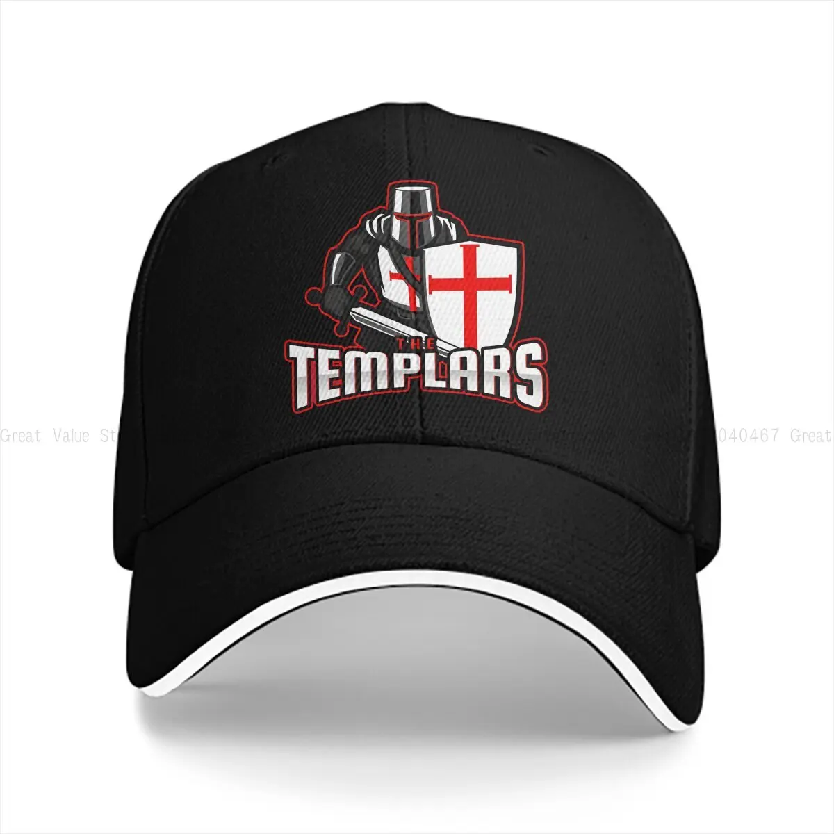 

Knights Templar Multicolor Hat Peaked Men's Cap The Templars Personalized Visor Protection Hats