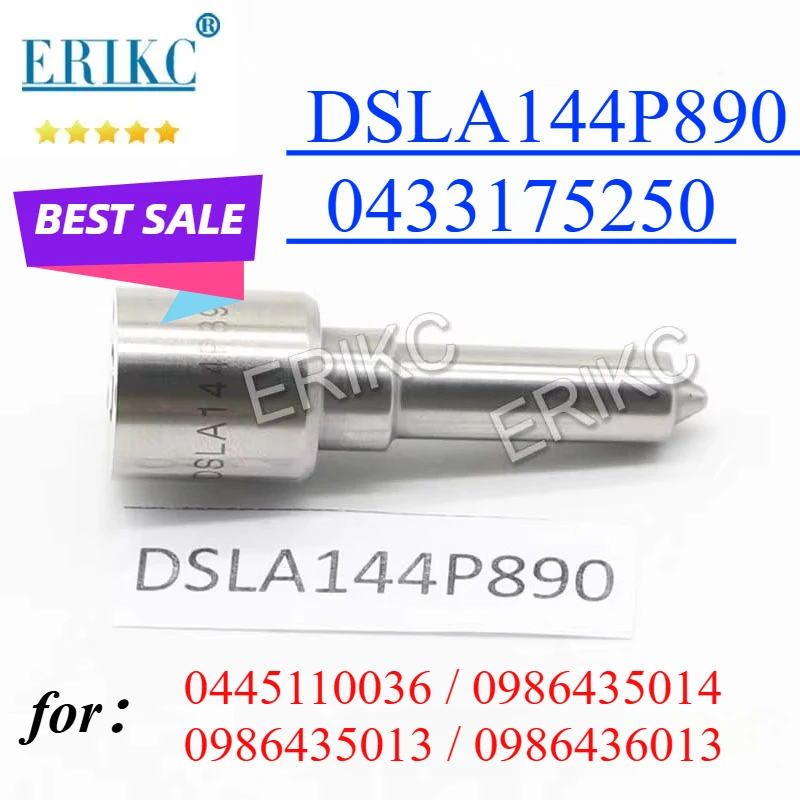 

DSLA144P890 Diesel Nozzle Black Needle DSLA144P890 Common Rail Injector Parts 0433175250 For 0445110036 0986435013
