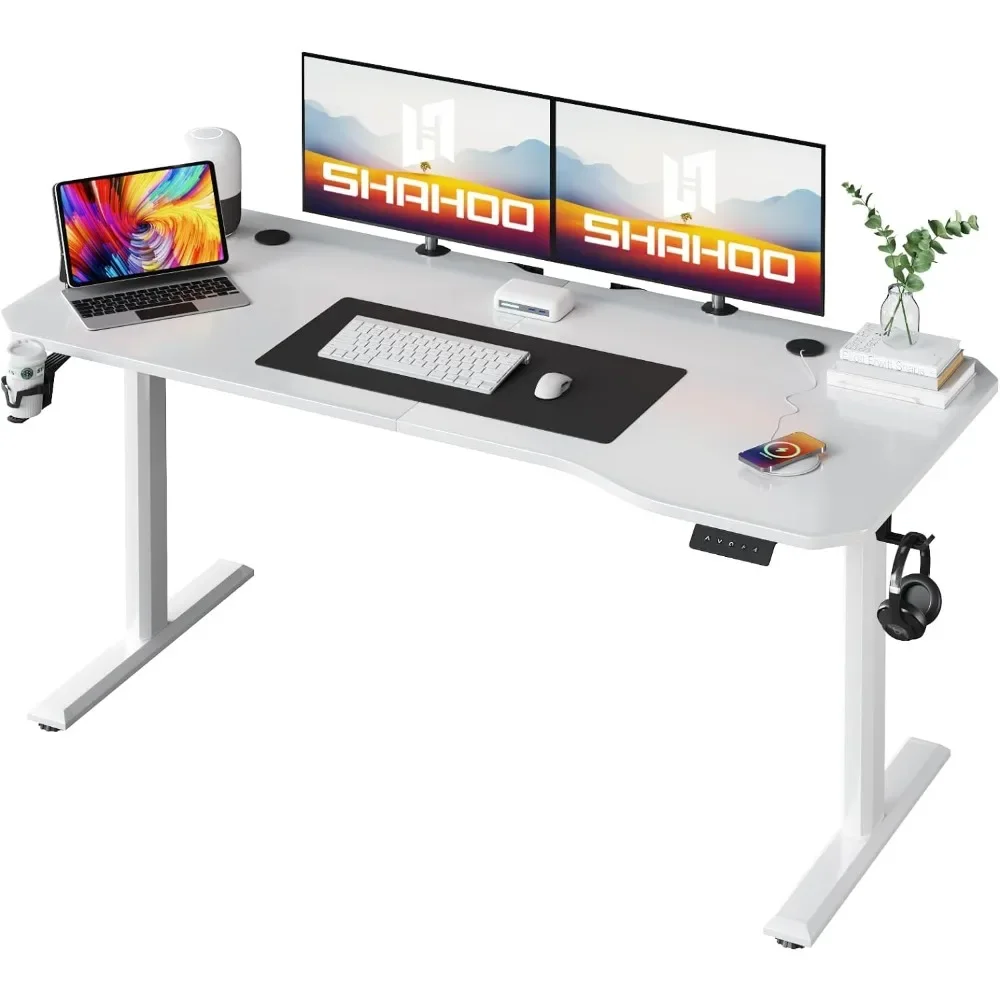 

Withe Legs/Withe Top Freight Free Bedroom Desk for Compuradora Height Adjustable Desk Accessories Portable Folding Tables Mobile