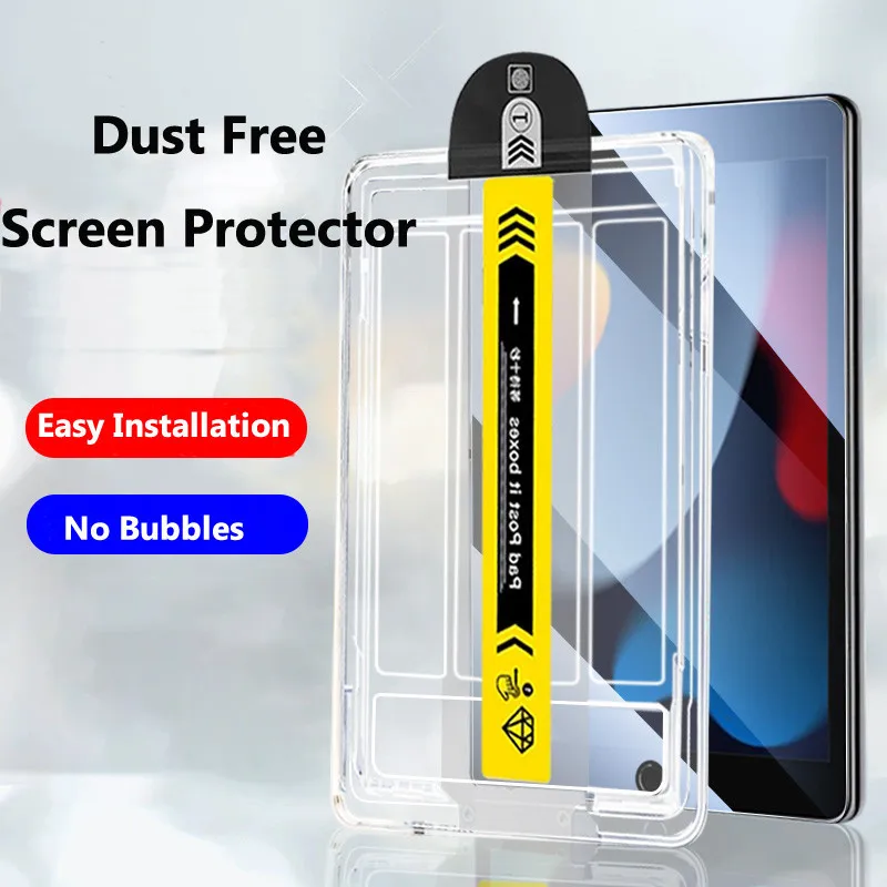 Premium Tempered Glass for IPad Pro/Air 11/13 Inch 12.9 10.9 9th Generation 10.2 Air 5 4 3 2 1 Mini 6 10.9 9.7 Easy Installation