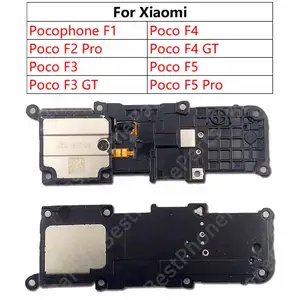 Bilashmart Loudspeaker Xiaomi Pocophone Poco F1 F2 Pro F3 F4 GT F5 Pro 5G Loud Speaker Buzzer Ringer Sound Module