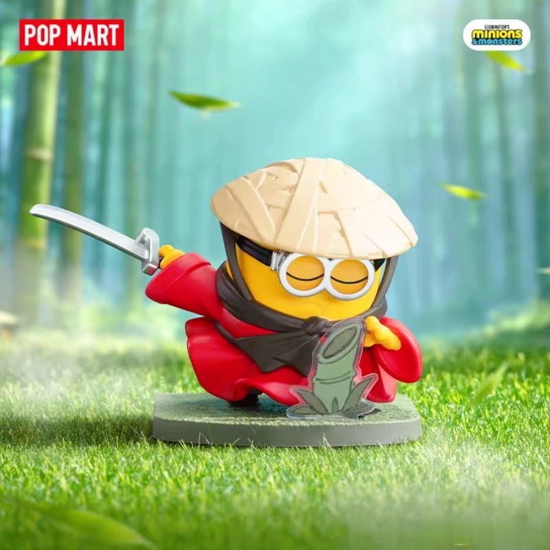 Genuine Hot Selling Stock Popmart Minions And Monsters Series Figurines Surprise Blind Box Toys Ornaments Collection Toy Gifts - view 3