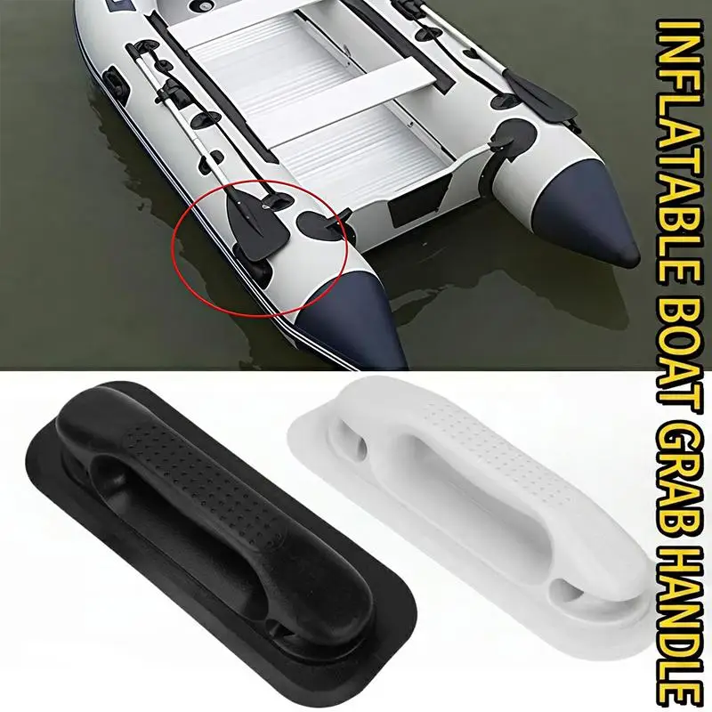 Kayak PVC Grab Handle Ergonomic Non-slip 1Pcs Universal Mount for Fishing Boat Canoe Raft Marine Watercraft Replacement Parts