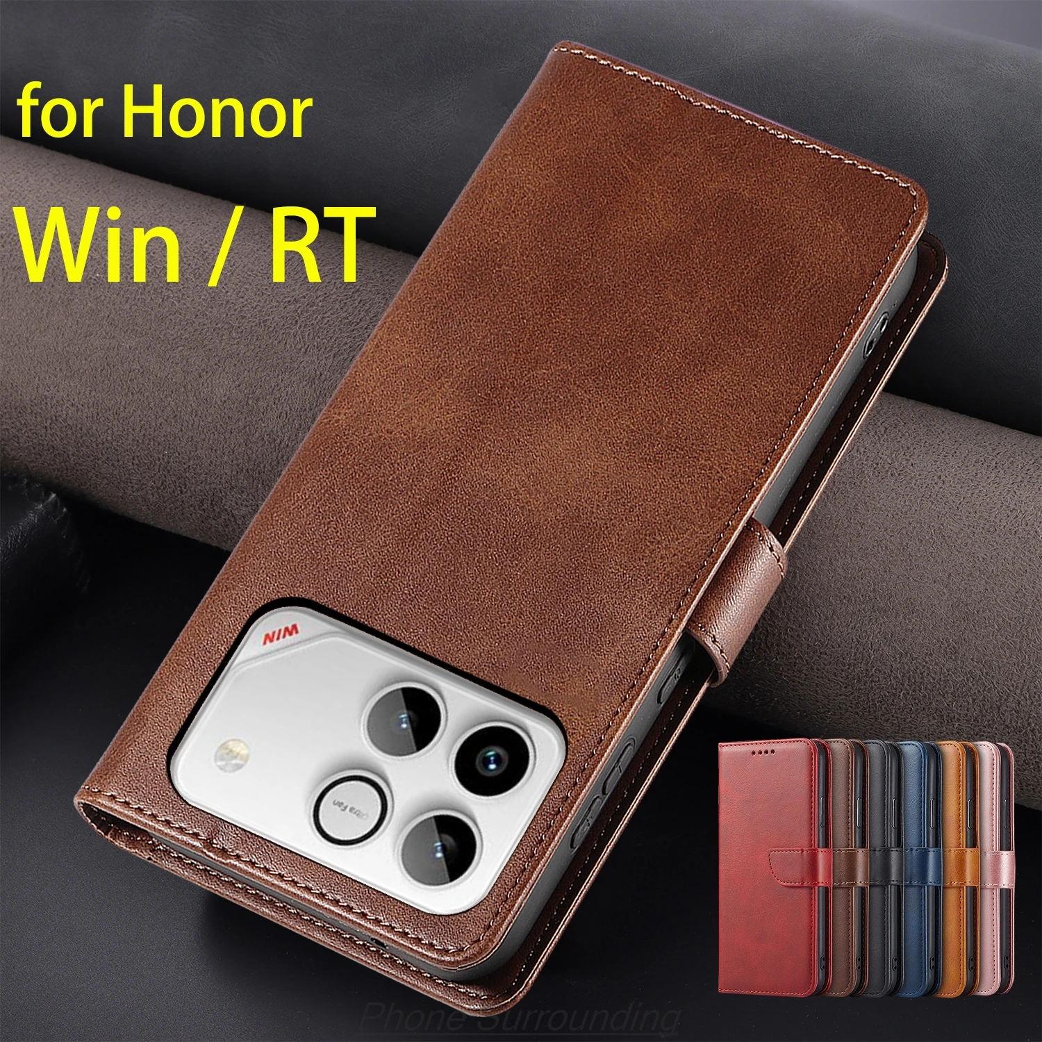 

Wallet Flip Cover Leather Case for Huawei Honor Win / Win RT Pu Leather Phone Bags protective Holster Capa Fundas Coque