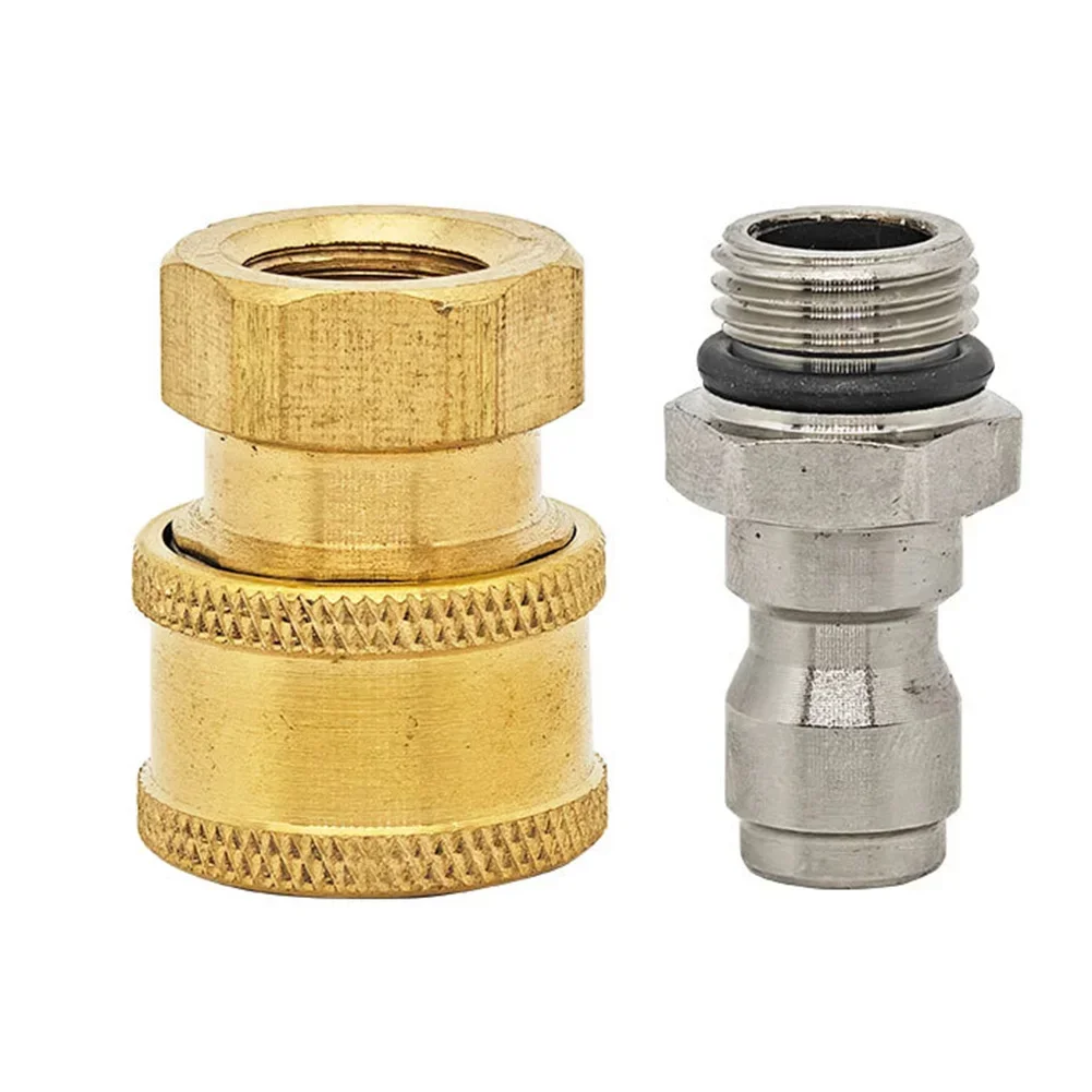 High Pressure Cleaning Machine Connector G1/4 Threaded Quick Connector Household Cleaning Machine Connector