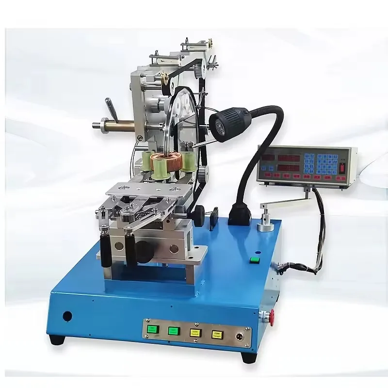 Automatic Toroidal Inductor Current Transformer Coil Winding Machine  4 Inch 6 Inch With Copper Wire Ring Inductor Magnetic