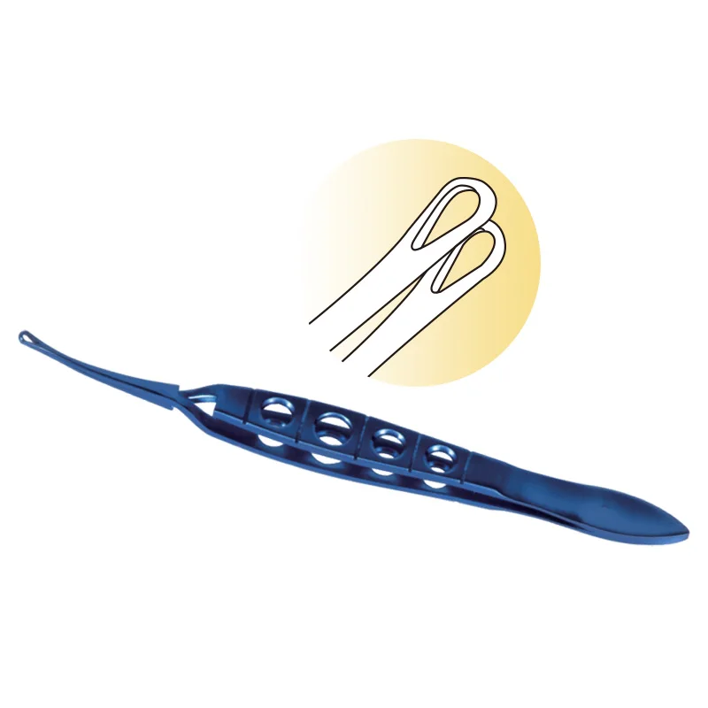 1pcs Lens Implantation Forceps Titanium Alloy Ophthalmic Surgical Instrument
