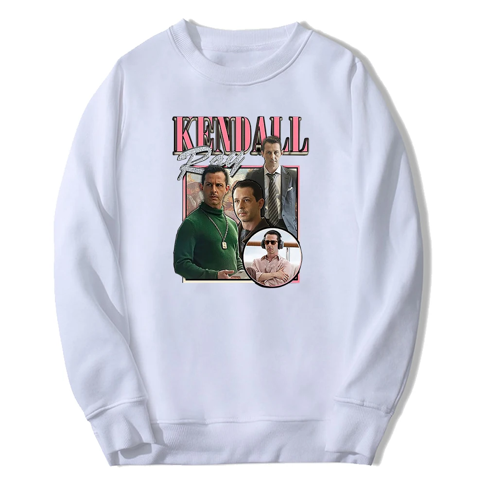 KENDALL Roy merch เสื้อกีฬาคอกลมแขนยาวใส่ได้ทั้งชายและหญิงเสื้อกันหนาวแฟชั่น2023