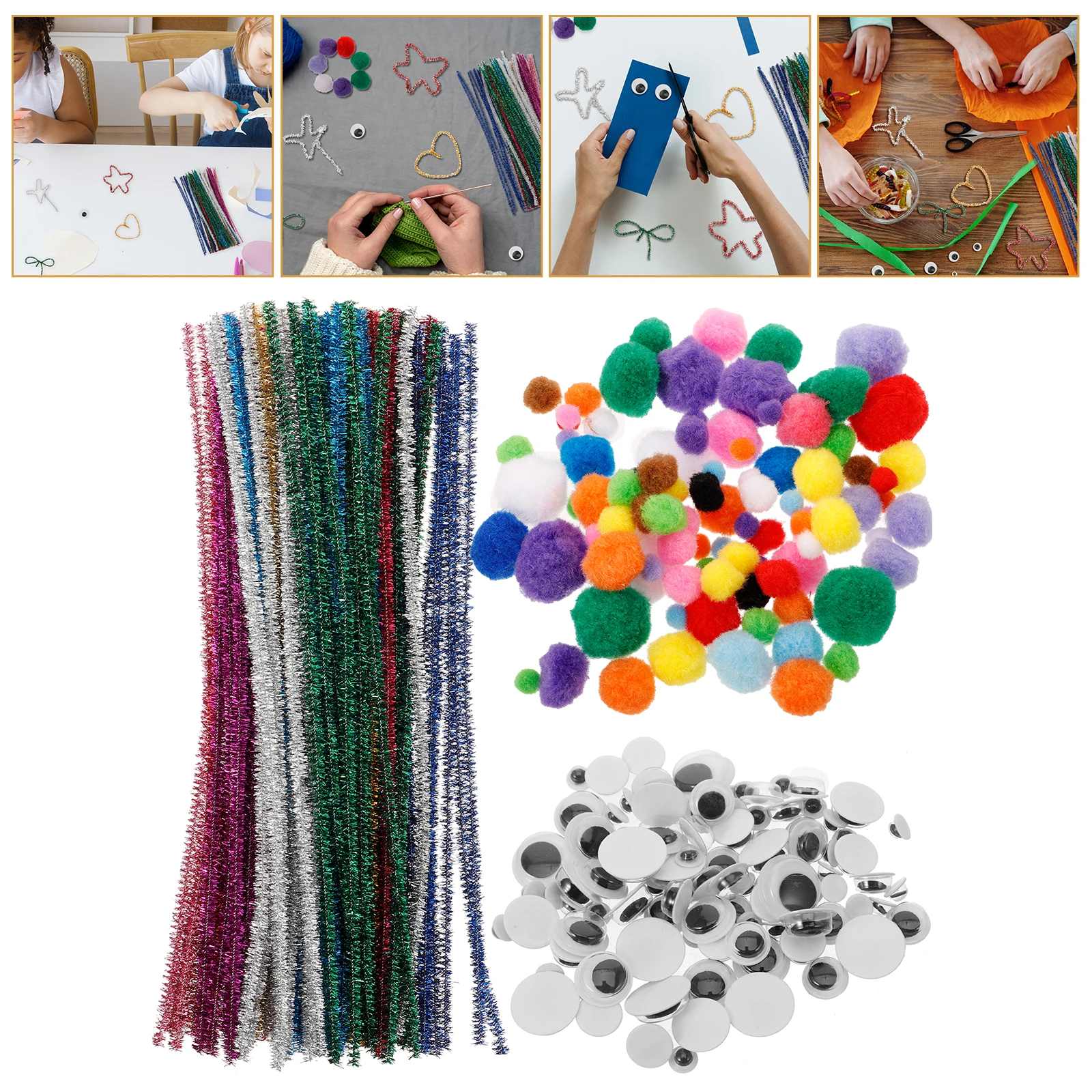 1 Zestaw Czystych zajączków do rękodzieła, giętkie pręty, DIY, skręcane patyczki, akcesoria do tworzenia rękodzieła, narzędzia do rękodzieła.
