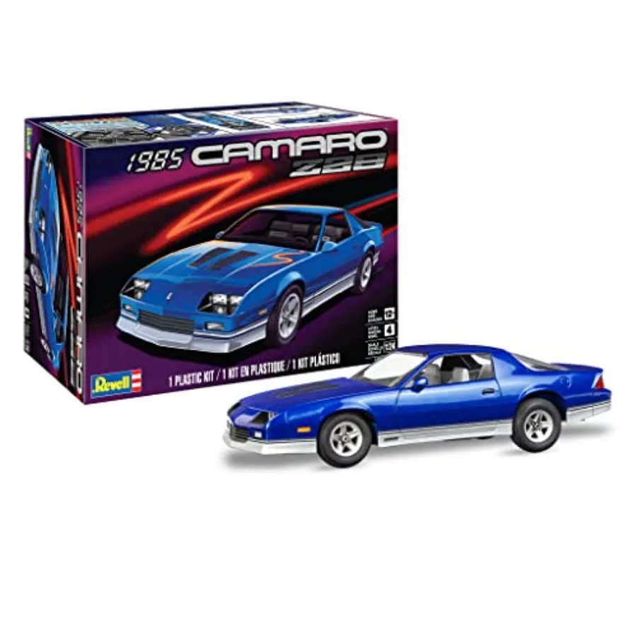 

14540 1985 Chevy Camaro Z28 1:24 Scale 48-Piece Skill Level 4 Model Car Building Kit