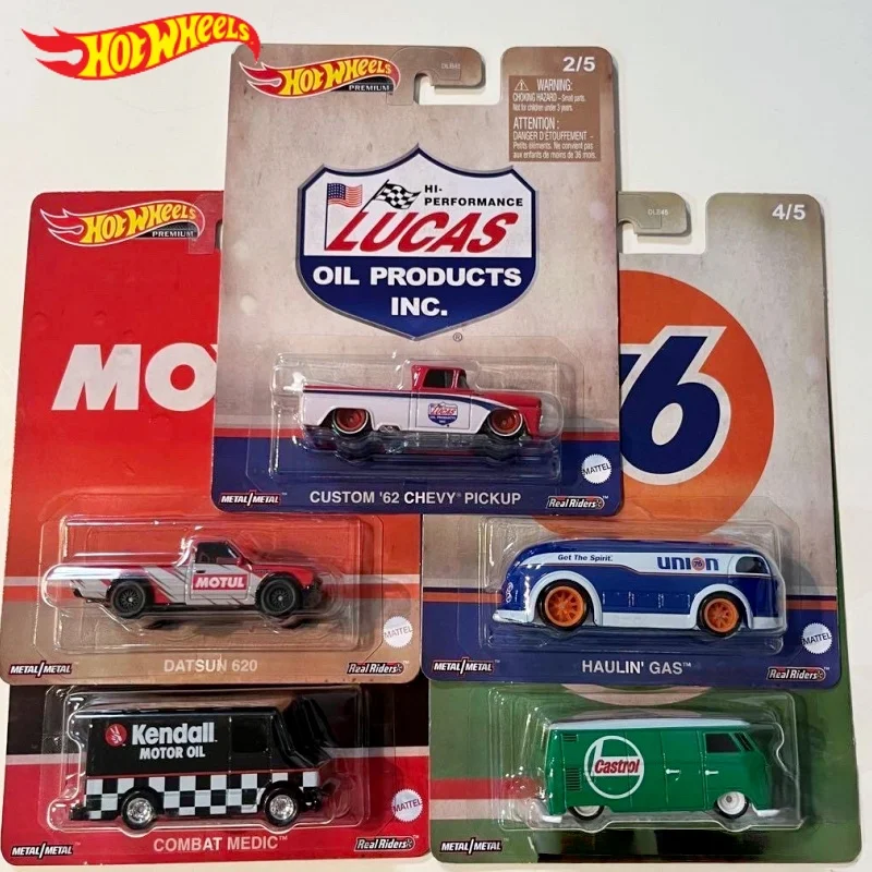 Nuevo Hot Wheels Dlb45 Batch U Datsun 620 Chevrolet Volkswagen T1 Bus, Modelo de Vehículo Coleccionable de Cultura Popular