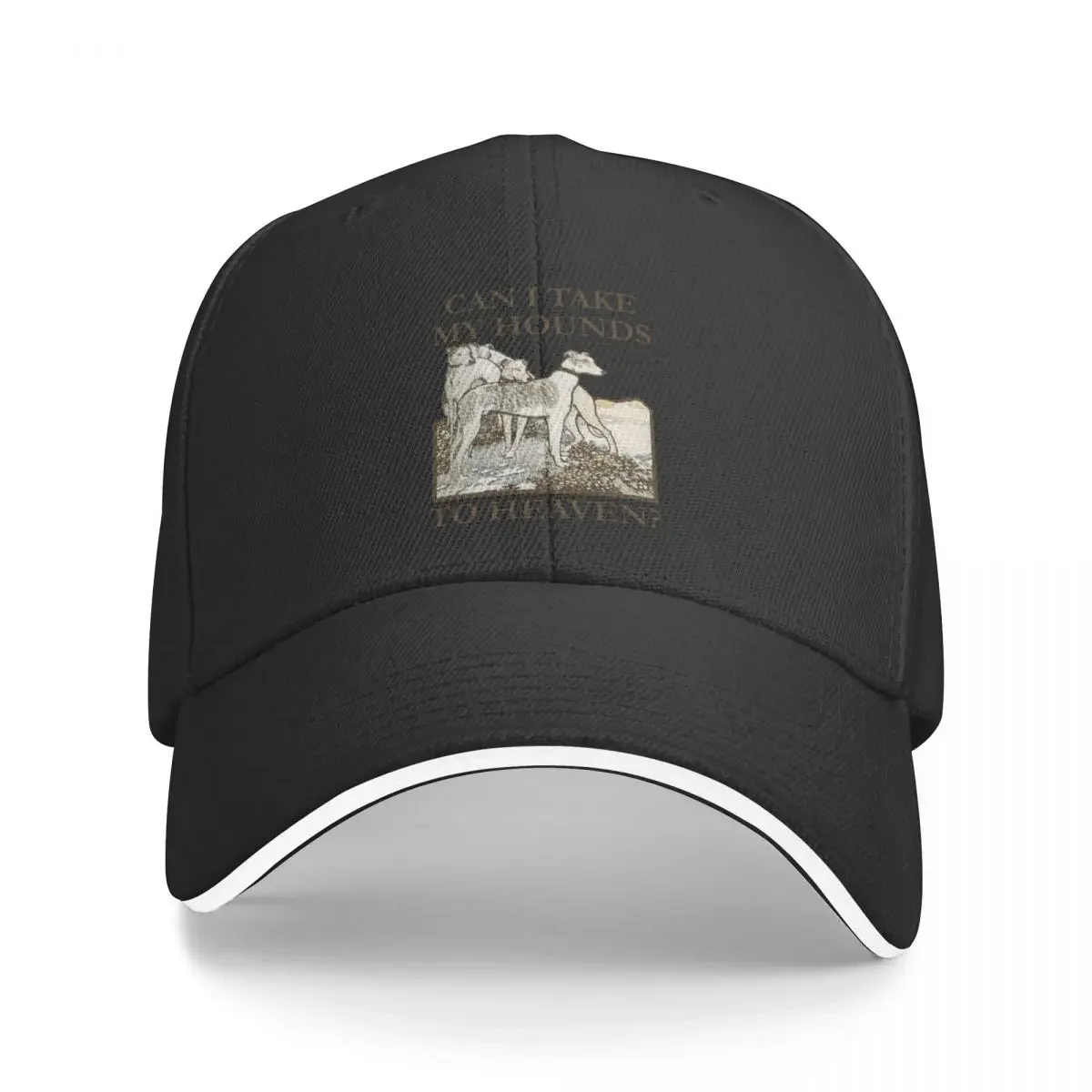 Can I Take My Hounds to Heaven? Tour/Album Poster Baseball Cap Beach Luxury Brand Women's Golf Clothing Men's