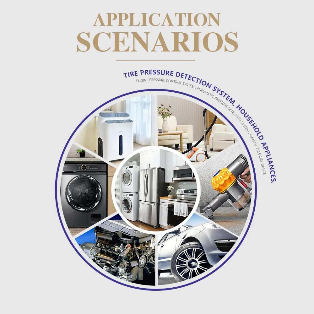 50 Buah Modul Sensor Tekanan MAP 0-700KPa Uji Absolut Barometrik MEMS