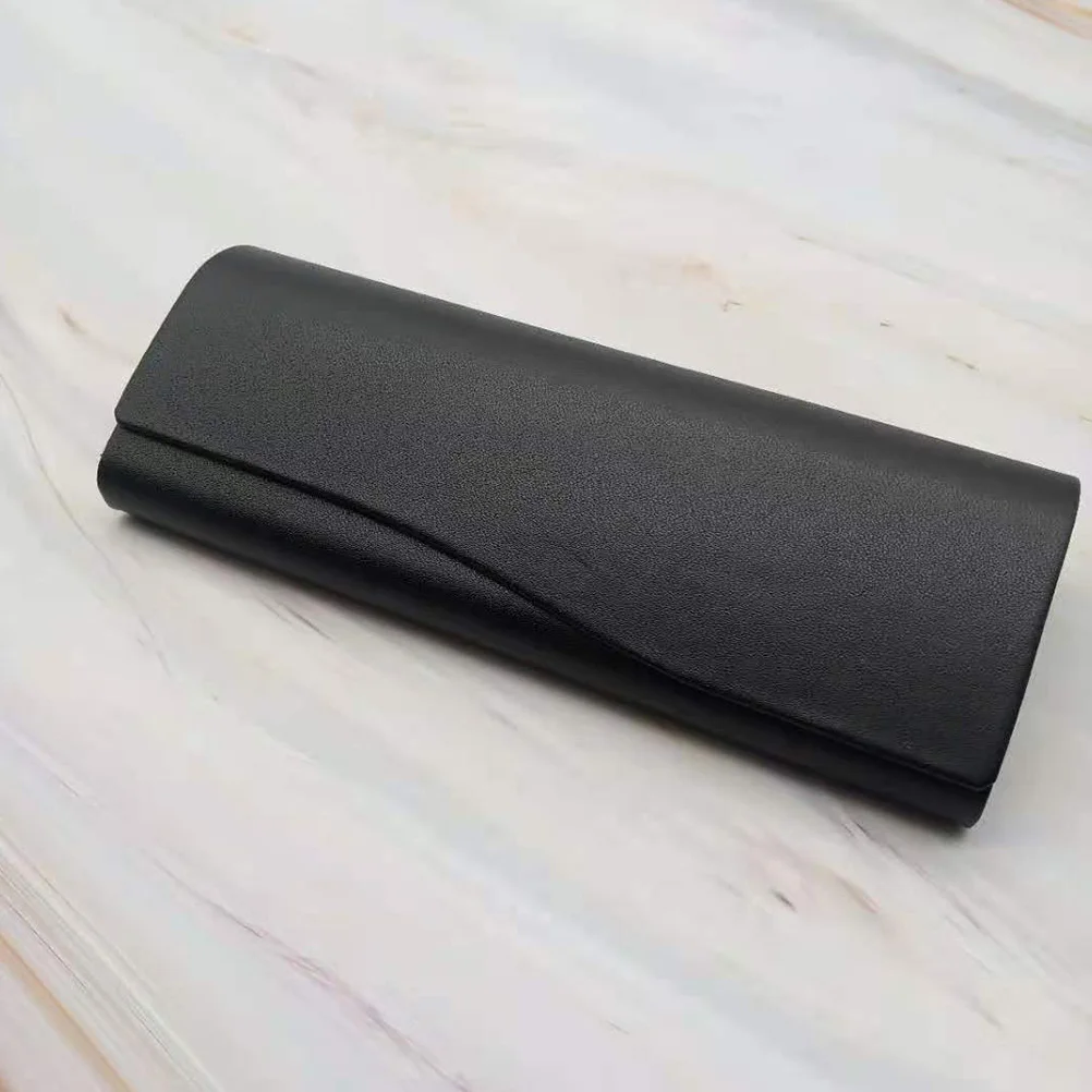 

3 Pcs PU Glasses Case Waterproof Anti Scratch Portable Compact Sunglasses Box for Travel School Office Daily Use