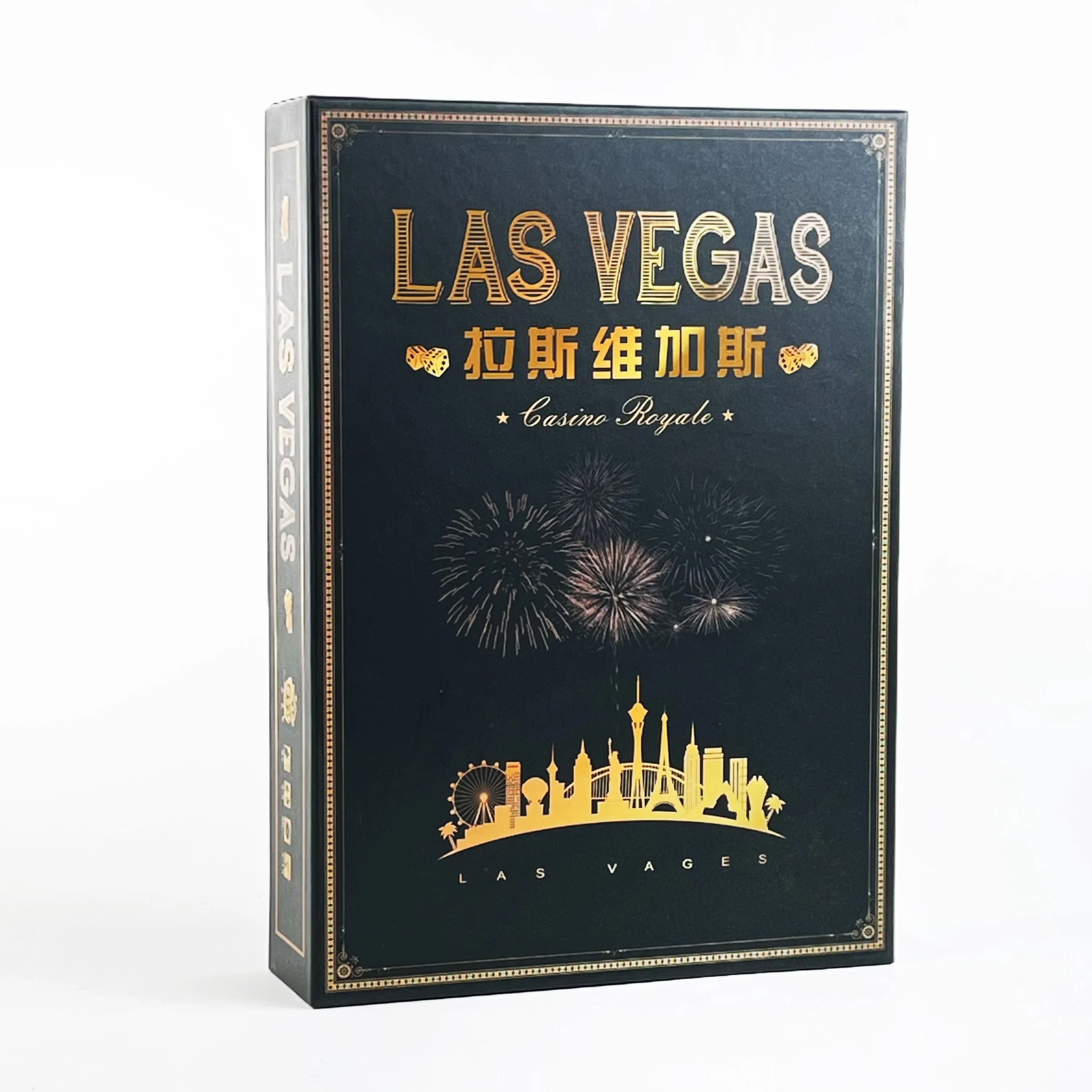 Juego de mesa Las Vegas 2-5 jugadores 30 min | Juego de rompecristales para fiesta de dados de casino | Amigos familiaresNoche y cumpleañosRegalos