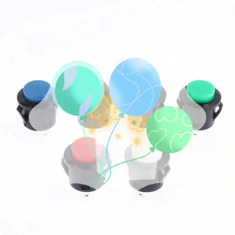 5/10 قطعة لحظة مفتاح بـزر دفع R13-507 16 مللي متر مفتاح دائري 2 دبابيس ON-OFF الذاتي إعادة تعيين لوحة تصاعد #2