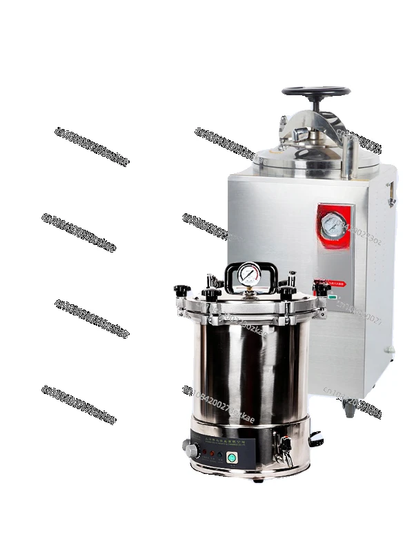 YXQ-50SII Vertical High Pressure Steam Sterilization Pot Pressure Disinfection Sterilizer Boxun Laboratory