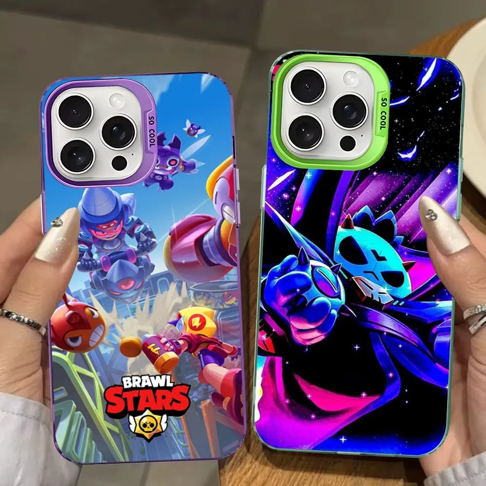 Coque de téléphone antichoc Games Stars Leons, coque arrière pour iPhone 16, 15, 14, 13, 12, 11 Pro Max, X, Poly, XS MAX, 8, 7 Plus, 256