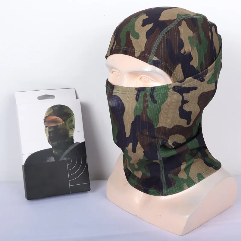 

Head Cover Foreign Trade Hot-Selling Motorcycle Bicycle Riding Sun Protection Mask Windproof Sandproof Neck Guard Summer Cross-B