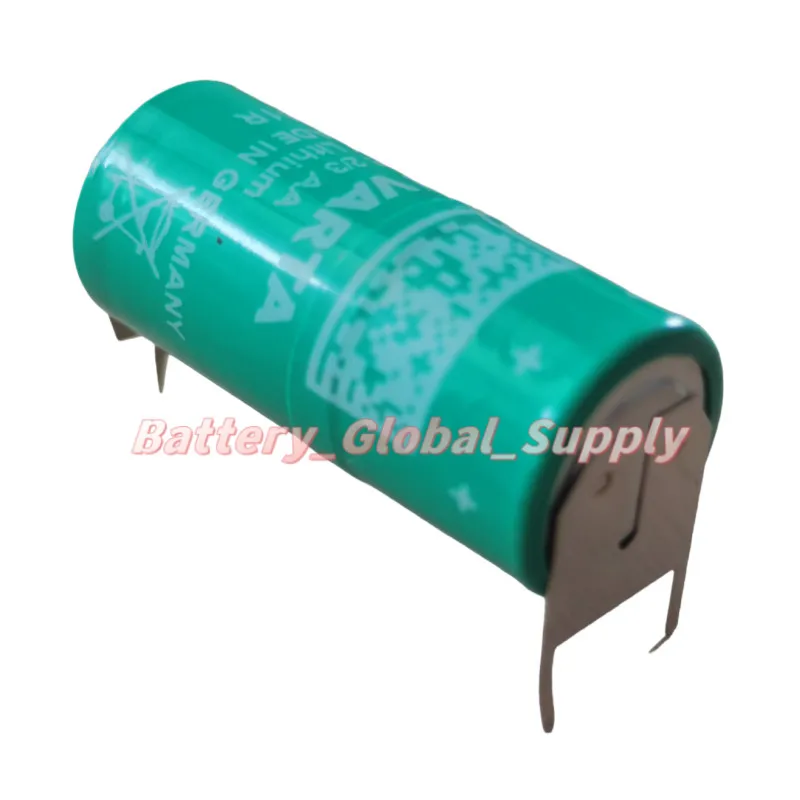 

CR2/3AA 14335 Rechargeable Instrument Battery 3V with Pin 1 Piece, Brand New -