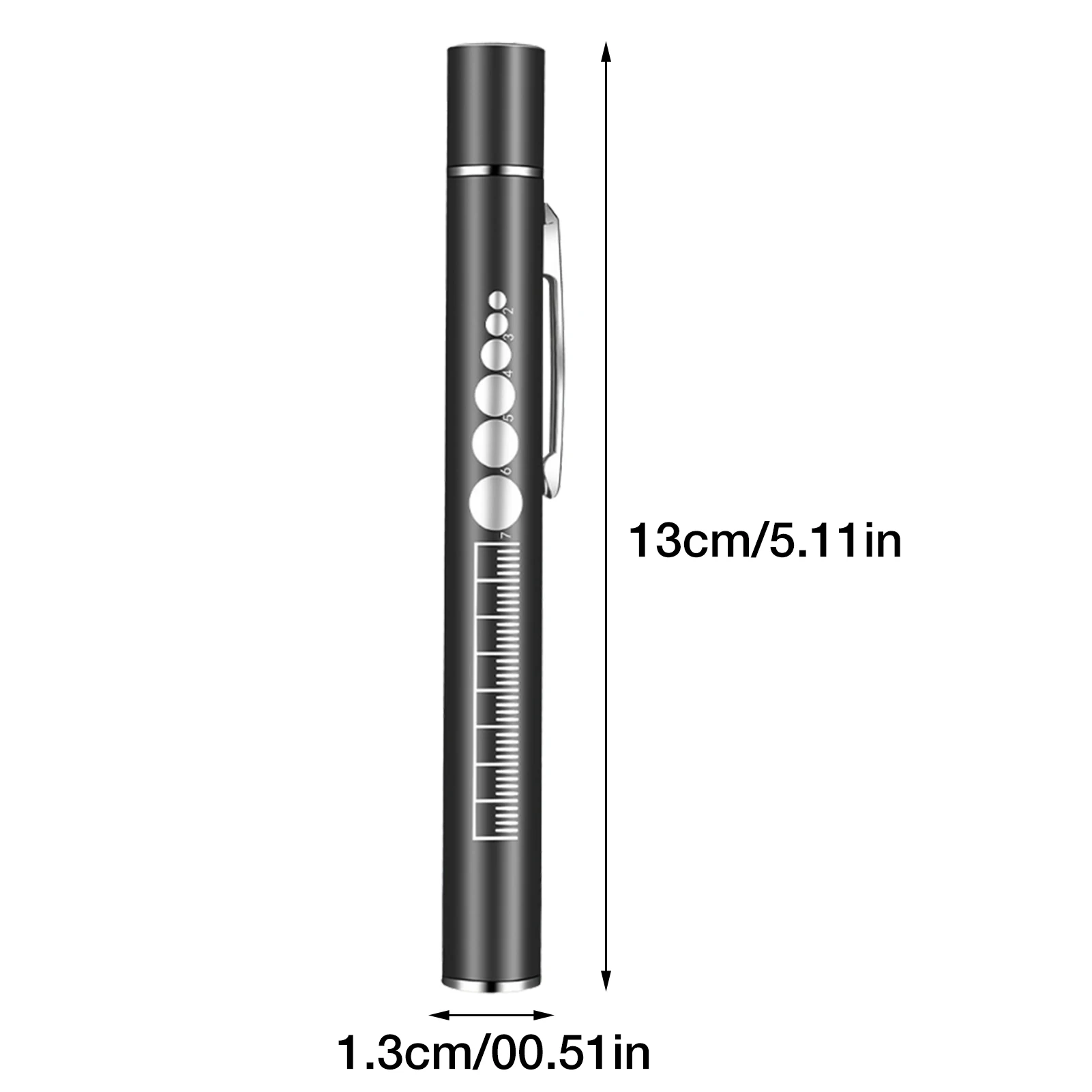 USB Rechargeable Medical Handy Pen Light Mini Nursing Flashlight LED Torch Lamp With Clip Pocket Led Flashlight LED Pocket Torch