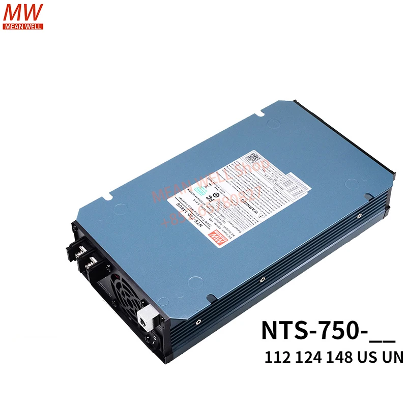 Original MEAN WELL Switching Power Supply 750W High Reliable True Sine Wave DC-AC Power Inverter NTS-750-112US 124US 148US UN
