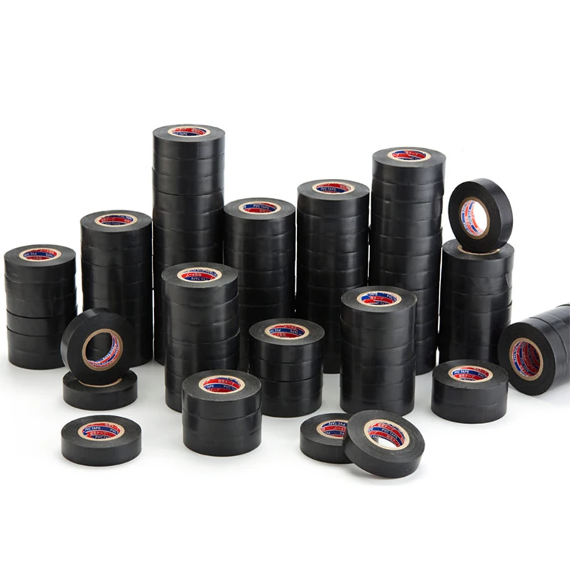 12M Electrical Tape Insulation Tape High Temperature Resistant and Super Adhesive PVC Waterproof Large Roll Electrical Tape