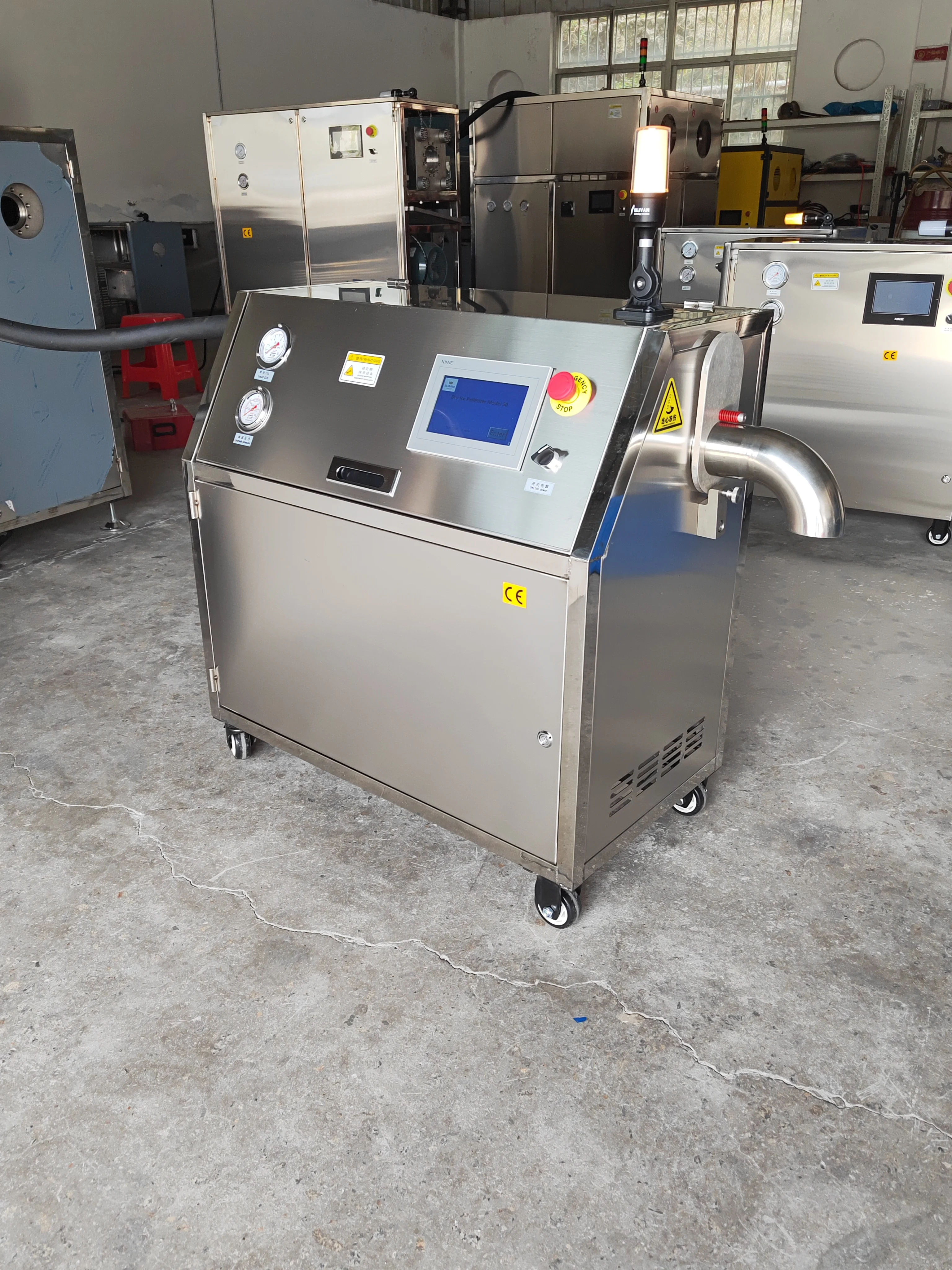 Customized Dry Ice Pellet Manufacturing Machine Dry Ice Making Block Machine Dry Ice Making Machine Price