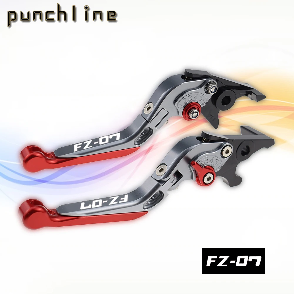 

Fit For FZ-07/MT-07 2014-2020 Folding Extendable Brake Clutch Levers FZ07 MT07 Motorcycle CNC Accessories Adjustable Handle Set