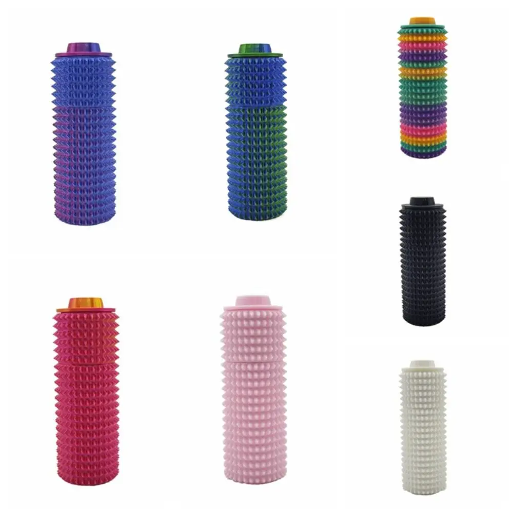 

Novelty Gift 3D Printed Spiky Grippie Venting Toy Pocket Sized Spiky Sensory Toys Pressing Rotation Mini Grippie for Friends