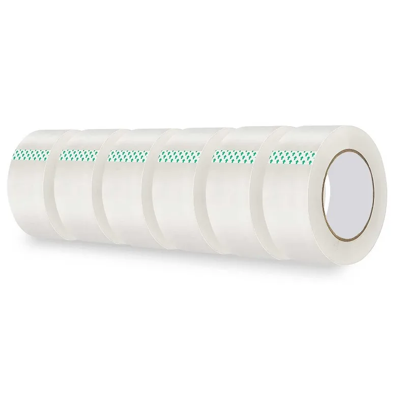 

Basic BOPP Packing Tape, 1.88 inch x 109 Yards, Clear, 6-Pack