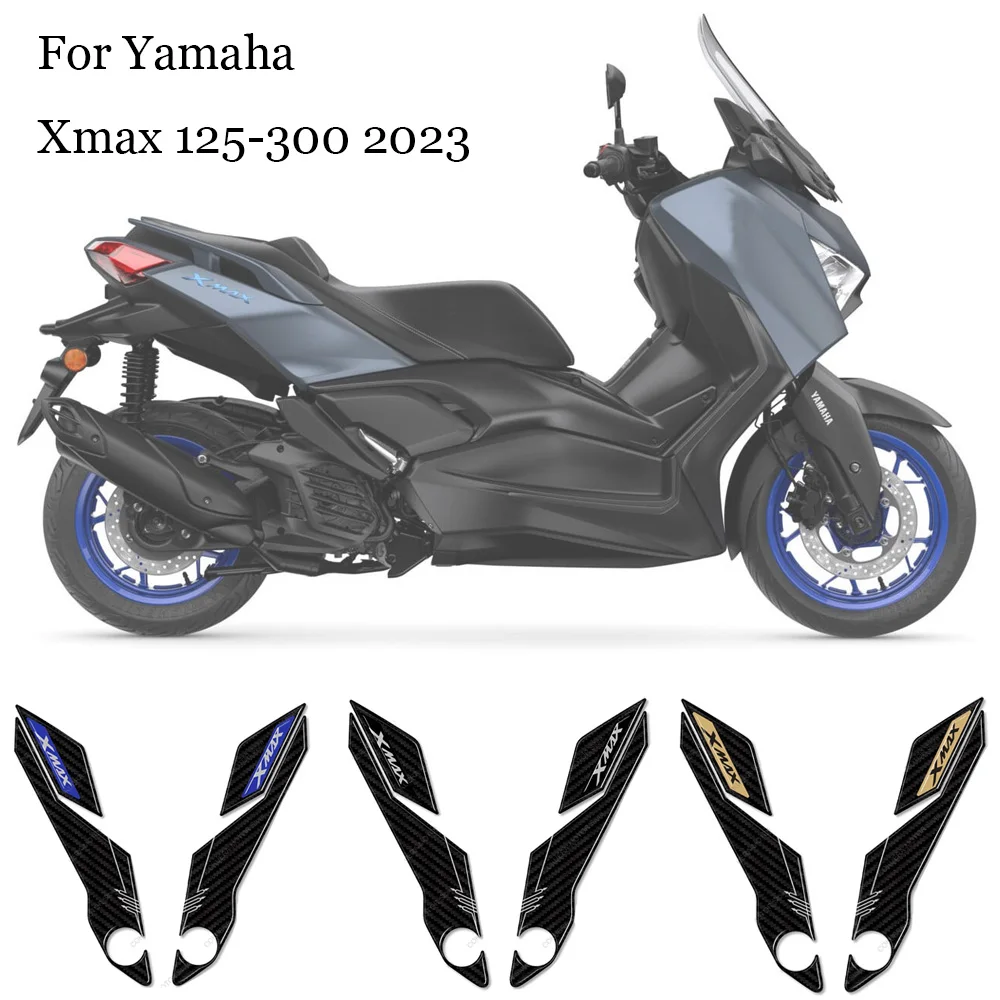 

For Yamaha Xmax 125-300 2023 Decal Windshield Dome Protection Sticker Motorcycle Accessories 3D Epoxy Resin Protection Sticker