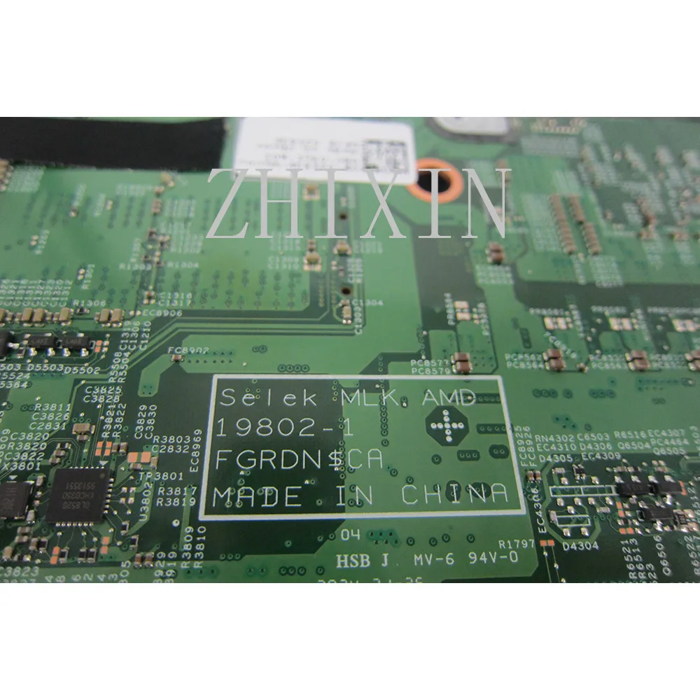 For DELL G5 SE 5505 Laptop Motherboard With Ryzen 7 4800H CPU and RX5600M 6GB  CN-0JT83K 19802-1 Mainboard Notebook
