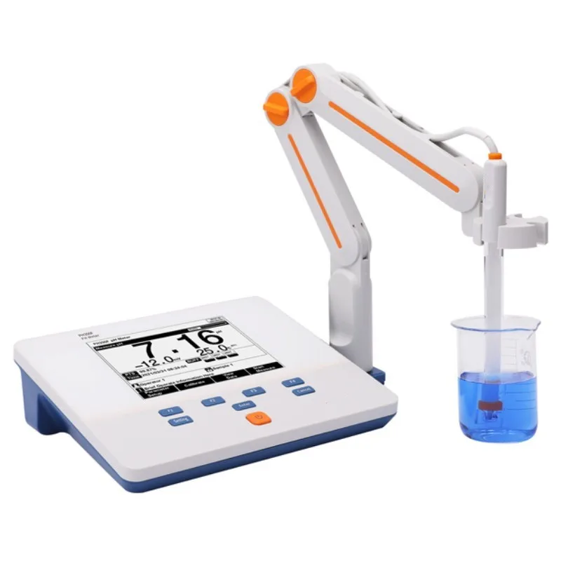 VeidPH300F PH Meter Benchtop pH Meter With LCD Display Automatic Electrode Slope Feature for Lab Supplies