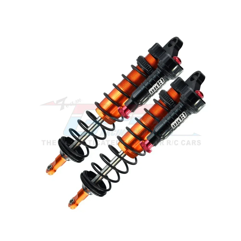 GPM voor Traxxas 1/8 Sledge 4WD Monster Truck 95076-4 Upgrade Onderdelen Metaal 128mm Echte Negatieve Druk Schokdempers 9660