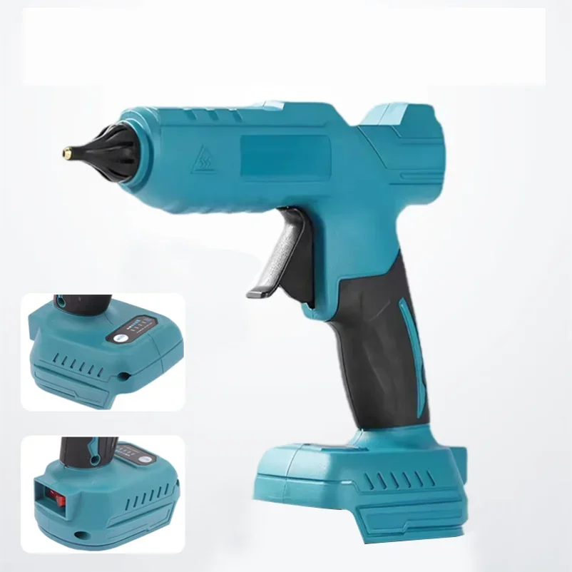 

Cordless Electric Hot Melt Glue Gun for Makita 18V Battery 11mm Glue Stick Hot Melt Welding No Battery Included for Home Crafts