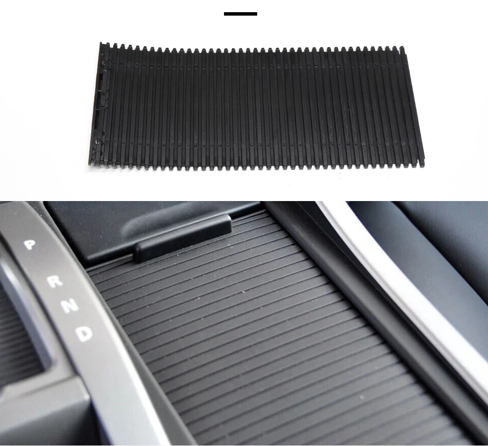 Mittel konsole Getränke halter Abdeckung Schiebe rollo Jalousie Vorhang Abdeckung für Land Rover Range Sport 2014-2018 – Detail 6