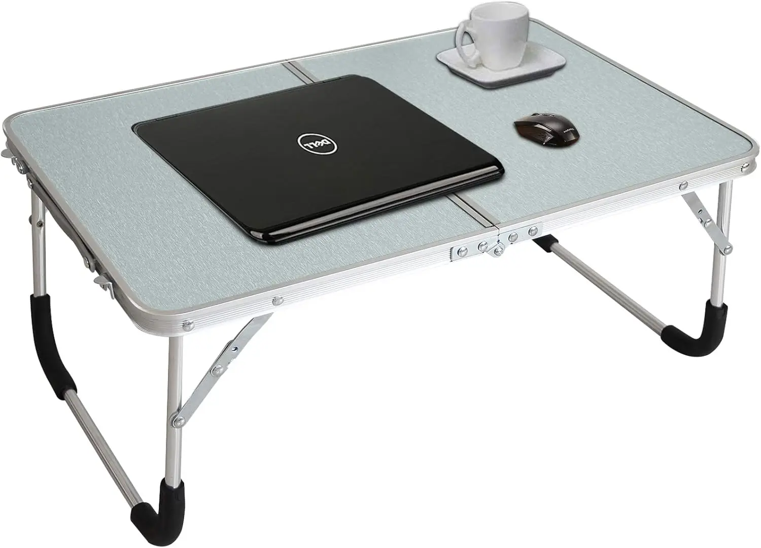 

Foldable Laptop Bed Table with Storage, Portable Lightweight Tray for Home and Outdoor Use