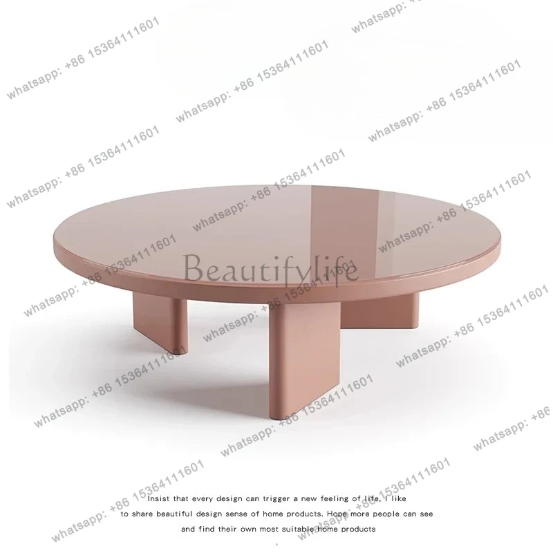 

NEW Simple modern living room household small apartment combination coffee table designer creative coffee table