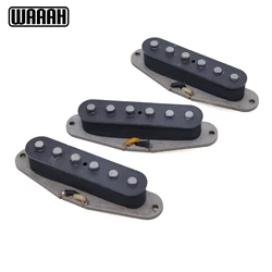 Vintage 1969 handgemachte sss alnico 5 Gitarren Pickups graue Bodenplatte jimmihendrix 69 schwere Build Coil Draht in awg linke Hand